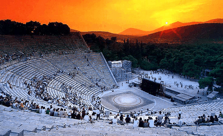 ancient theater of epidaurus